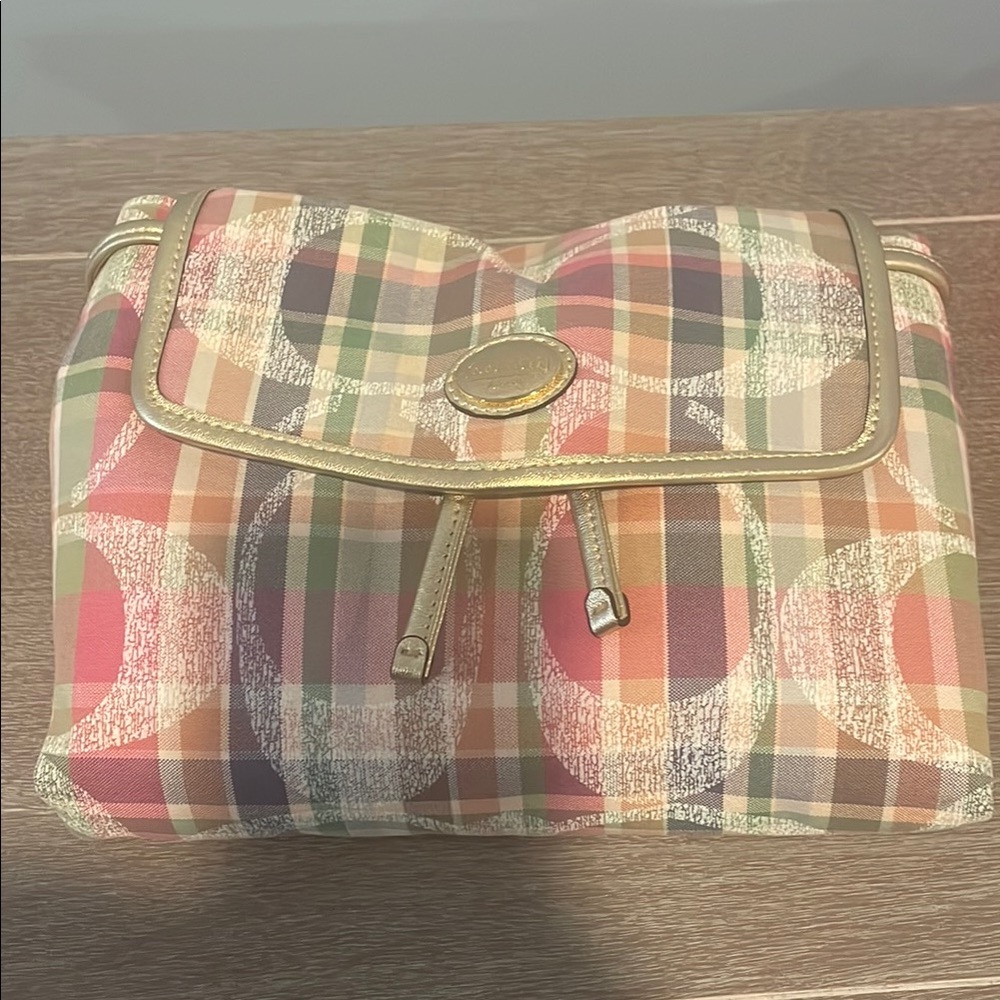 Coach Multicolor Plaid Women's Bag